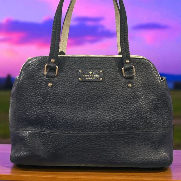 Kate Spade Black and Cream Tote Bag - Picture 1 of 12